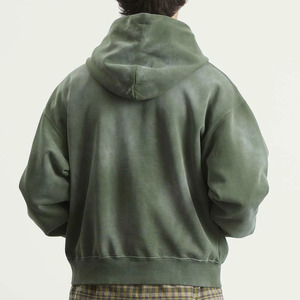 Wholesale Printed Autumn ODM Oversized Good Quality No <b>String</b> <b>Black</b> Acid Wash Unisex Men Women Heavyweight Hoodies - Product Image 3