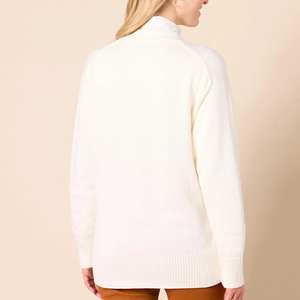 Wholesale Long Sleeved Knitted <b>Cardigan</b> <b>Sweater</b> for Women Top Seller Lightweight Ladies <b>Cardigan</b> <b>Sweater</b> - Product Image 2