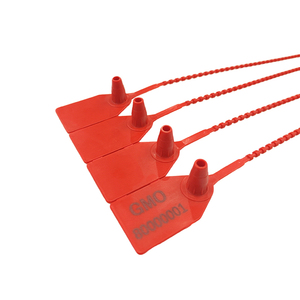 <span class=keywords><strong>HS</strong></span>-PS 6024 Scellés de sécurité en plastique anti-effraction, étiquettes en plastique, scellés de sécurité à code-barres réglables à serrage progressif pour étiquettes de vêtements et extincteurs - Product Image 2