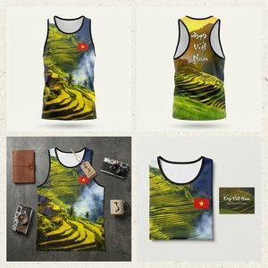 Custom Runner Tank Top OEM ODM Wholesale Quick Dry <b>Running</b> <b>Singlet</b> Manufacturer - Product Image 5