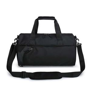 Red Sport <b>Duffel</b> <b>Bag</b> with Zipper Closure and Adjustable Shoulder Strap Polyester Eco-Friendly Lightweight for Shopping Use - Product Image 2