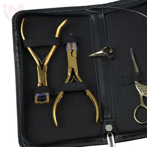 Micro <b>Bead</b> Hair Extension Tool <b>Kit</b> Stainless Steel Professional Pliers Loop Needle <b>Beads</b> Salon <b>Kit</b> Durable - Product Image 3