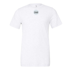 เสื้อยืดพรีเมียมสำหรับผู้ชาย เสื้อยืดทรงพอดีตัว ผ้าฝ้ายพีมา คอกลม เสื้อยืดคลาสสิก - Product Image 1