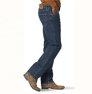 Vaqueros ajustados personalizables para hombre, estilo rasgado, talla grande, a la moda, con botones, de mezclilla, directo de fábrica, largos. - Product Image 2