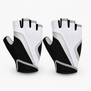 Gants de cyclisme demi-doigts à séchage rapide en maille, fournisseur OEM ODM, logo personnalisé, fabrication en gros pour marques mondiales - Product Image 1