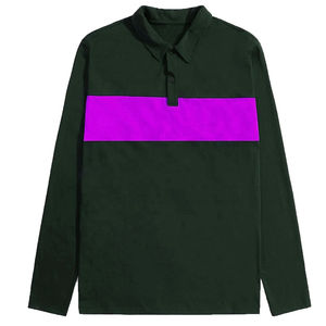 Nouveauté 2026 T-shirt à manches longues col rond unisexe, personnalisable avec logo brodé ou imprimé, vierge pour sublimation, 100% coton tricoté - Product Image 6