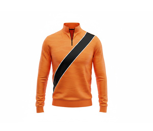 Custom Athletic Quarter Zip Top Jacket Manufacturer <b>Men</b> Women Youth Sportswear Quick Dry Team <b>Pullover</b> - Product Image 1