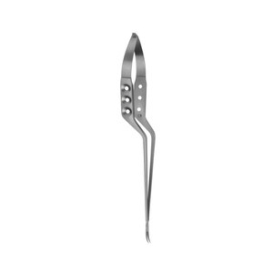 Microtijeras de Acero Inoxidable Tipo Resorte de 245 mm, Instrumento Neuroquirúrgico de Precisión para Disección Delicada y Corte Quirúrgico - Product Image 4