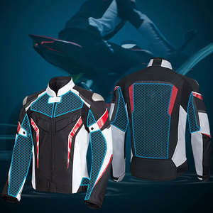 Traje de Motocicleta de Dos Piezas de Cuero Estilo Seguridad Vial, Resistente al Viento, Transpirable, Impermeable, Duradero, Unisex, Eleva el Espíritu de Aventura - Product Image 4