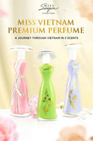 Parfum pour femmes de haute qualité en gros, EDP Miss VietNam Hanoi N33 35ml, parfum floral luxueux longue durée, vaporisateur pour usage quotidien, nouveau