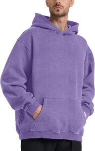 Mens Plus Size Hoodie Oversized Fit 3XL 4XL 5XL Cotton Fleece Pullover Warm Casual Streetwear Daily Wear Hooded <b>Sweatshirt</b> - Product Image 3