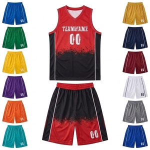 Maillots de basket-ball personnalisés avec logo sur mesure, 100% polyester, OEM ODM, faible MOQ, vêtements d'équipe - Product Image 5