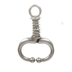ห่วงคล้องจมูกวัวสแตนเลสแบบมีลวดลาย สำหรับควบคุมและจัดการปศุสัตว์ - Product Image 5