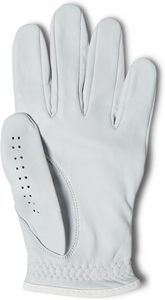 Gant de golf pour homme Tour Premium en cuir Cabretta blanc pour le dos de la main - Product Image 3