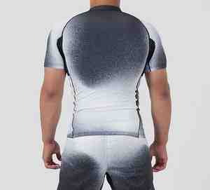 Camisetas de Compresión para Hombre, Sublimadas, de Poliéster, de Primera Calidad, para Gimnasio, Fitness, Surf, Buceo - Product Image 3