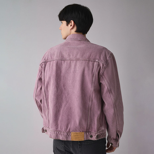 Top Trending Men <b>Jeans</b> Jacket Custom Solid Color Wholesale Denim Jacket Pakistan Clothing Manufacturer - Product Image 2