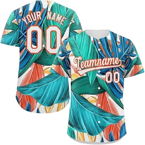 Maillot de baseball personnalisé par sublimation pour les clubs sportifs, les écoles et les ligues de compétition - Product Image 1
