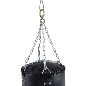 Sac de frappe autoportant en cuir PU épais, rempli d'air et d'eau, pour l'entraînement de boxe et d'arts martiaux avec base robuste - Product Image 4