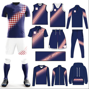 Green Camouflage Football Kit Set Men's Breathable Polyester Sportswear Uniforms with Shorts Socks and Training Tops - Product Image 3