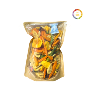 Chips de légumes mélangés croustillants au mangue, banane, carotte, jackfruit et ananas, salées et nutritives, pour tous les âges - Product Image 1