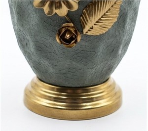 Metal Decorative Flower Vase <b>Texture</b> <b>Powder</b> Coating Premium Quality Vintage Look Wedding Table Centerpiece Wedding Vase - Product Image 5
