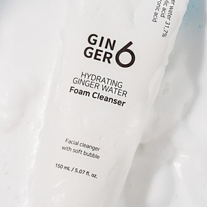 Nettoyant Quotidien Doux pour Peaux Sensibles, Traitement Anti-Acné Purifiant en Profondeur à l'Eau de Gingembre, Formule Moussante Hydratante - Product Image 2