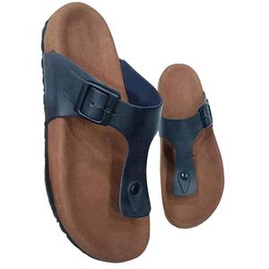 Sandalias de Doble Correa para Hombre, Cuero Genuino, Punta Redonda, Calzado Premium de Verano, Exportación Global, Fabricante al por Mayor - Product Image 5
