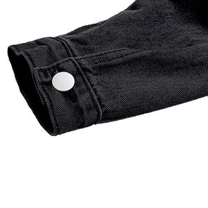 Venta Directa de Fábrica, Chaqueta Vaquera para Hombre con Diseño de Logotipo Personalizado, Chaqueta Vaquera de Manga Larga para Hombre, Cómoda y de Primera Calidad - Product Image 3