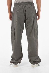 Pantalones Cargo de Nailon para Hombre, Cintura con Cordón, Corte Relajado, Ligeros, Fabricante OEM al por Mayor - Product Image 2