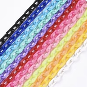 Eslabones de Cadena Grandes y Coloridos Transparentes, Diseño de Búho Ángel Hecho a Mano, Eslabones de Cadena de Resina Epoxi Ecológicos, Arte para Colgar en la Pared - Product Image 1