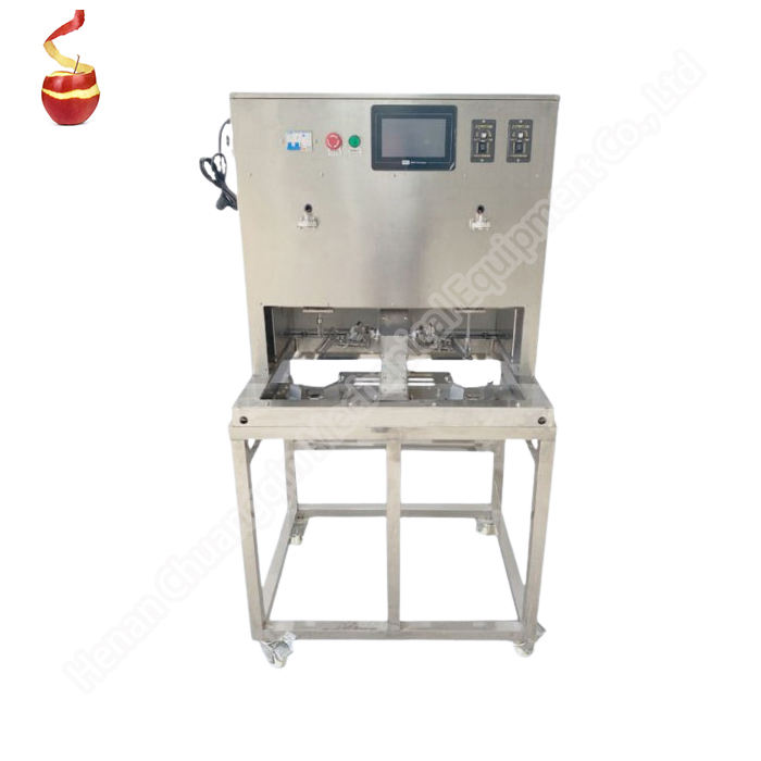 Automatic Mango Peeling Core Removing Machine apple Core Cutting ...