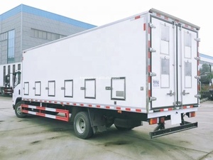 Mejor venta Isuzu 4*2 camión transportado pollito de un día 6,8 metros camión de temperatura constante de plántulas de pollo para la venta - Product Image 4