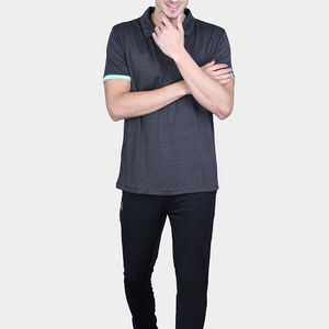 Polo pour homme avec logo personnalisé, vente en gros, haute qualité, tissu doux 100% coton, fabrication OEM, respirant - Product Image 6