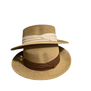 Natural <b>Straw</b> Floppy <b>Hat</b> Eco Friendly Handwoven Sun <b>Hat</b> Wide Brim for Beach Summer Outdoor Activities Unisex Ribbon Rope - Product Image 3