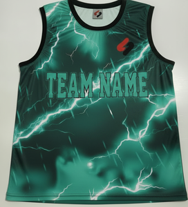 Maillot de basket-ball haut de gamme en tissu mesh léger, séchage rapide, sans manches, uniforme sportif, tenue d'équipe personnalisée, fournisseur OEM - Product Image 1