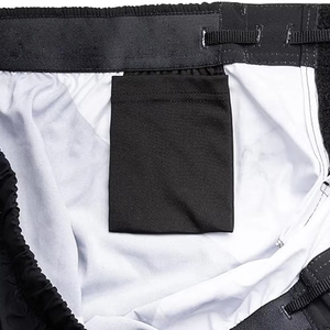 Pakistan Made Cheap Price Color Contrast Printed High Quality 100% Polyester Breathable Elastic Waist Casual MMA <b>Shorts</b> Men - Product Image 6