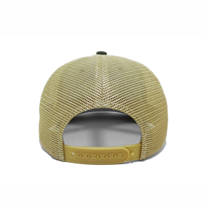 Casquette Trucker en Coton avec Patch en Cuir Brodé Personnalisé, Dos en Maille Respirante, Style Dad Hat, Réglable, Vente en Gros, Décontractée, Gorras - Product Image 6