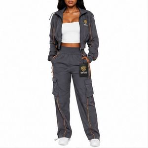 Premium Quality <b>Women</b> <b>Windbreaker</b> Tracksuit Durable Lightweight Outfit For Sports Travel And Everyday Comfort - Product Image 4