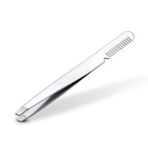 Pince à épiler de luxe haut de gamme, durable, faite à la main, à pointe fine, pour le soin des sourcils, en acier inoxydable, outil de beauté de précision - Product Image 1