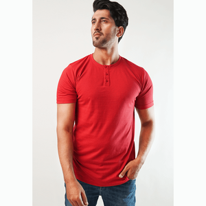 Camiseta Formal de Manga Corta, Corte Ajustado, 100% Algodón, Tejido de Punto, con Serigrafía - Product Image 1