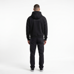 Men's Premium Cotton Fleece Full <b>Zip</b> Hoodie Minimalist Cropped Boxy Streetwear <b>Jacket</b> OEM Custom Apparel DTG Customizable Colors - Product Image 2