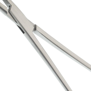 Mayo Hegar Needle Holder 8 Inch Serrated Jaw Surgical Instrument Stainless Steel Needle <b>Driver</b> Suturing Forceps Precision - Product Image 5