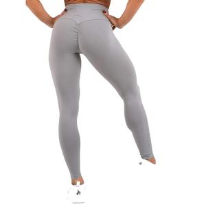 Leggings de sport pour femmes, taille haute, effet ventre plat, sans coutures, contrôle des fesses, séchage rapide, élastiques, pour l'entraînement et la course – Grande Vente - Product Image 4