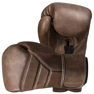 Gants de boxe en PU de qualité supérieure, fermeture auto-agrippante personnalisée, évacuation de l'humidité, unisexe, pour le sport et les loisirs - Product Image 1