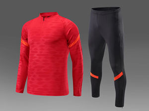 Chaqueta de entrenamiento de fútbol para hombre, nueva, al por mayor, con media cremallera, informal, lisa, ligera, de alta calidad, de manga larga, para equipo de fútbol - Product Image 4