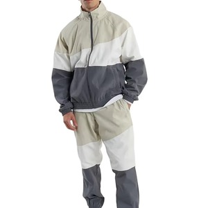 Conjunto Deportivo Casual Cortavientos de Dos Piezas para Hombre, Transpirable, de Nylon y Poliéster, Estilo Cargo, 2026 - Product Image 1