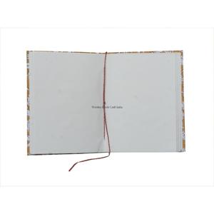 ART&ART Custom Made Handcrafted Diary <b>Notepad</b> set Cotton Fabric Cover <b>Digital</b> Printed 100 Sheets Premium Paper Pages Lightweight - Product Image 3