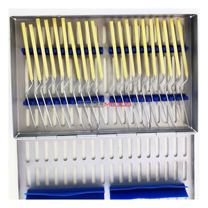 Ensemble de micro-dissecteurs à baïonnette avec manche doré de qualité supérieure, instruments chirurgicaux de précision en acier inoxydable, outil médical - Product Image 2