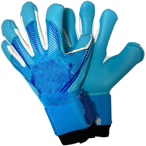 Football Goalkeeper Gloves Full Finger Latex Material Non Slip Breathable Adjustable Wrist <b>Strap</b> Unisex Sports Powerful Catch - Product Image 6