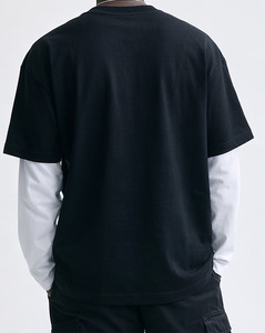 Camisetas de Hombre al por Mayor, Tejidas, Estilo Urbano, Personalizadas con Serigrafía Frontal, Costuras Dobles Premium - Product Image 5